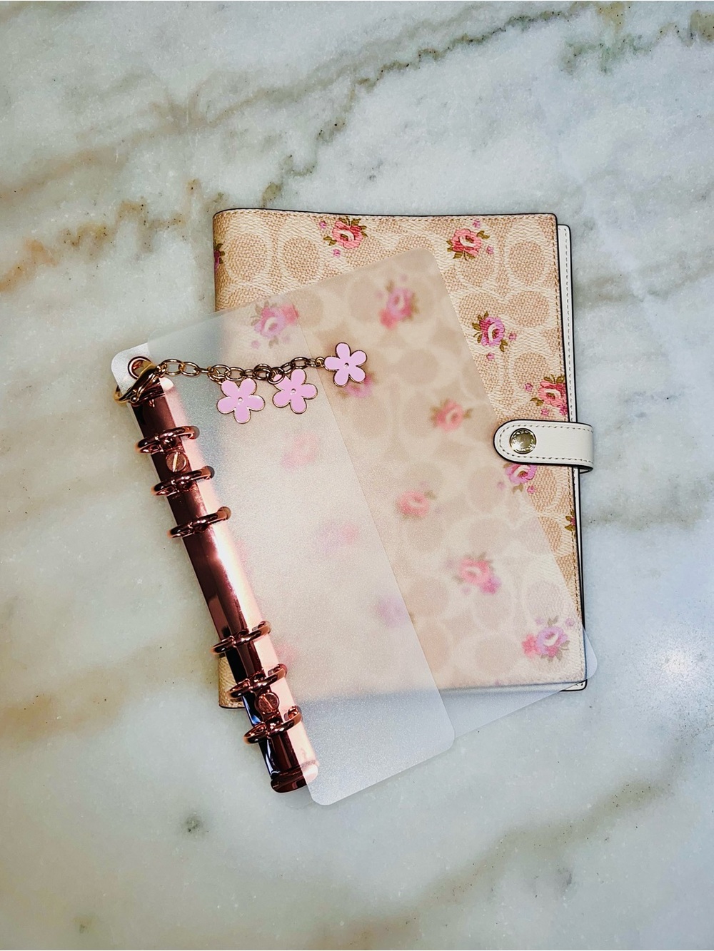 COACH Notebook A6 Binder Adapter Insert & Pockets ONLY I NOTEBOOK* Not Included
